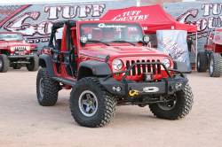Fab Fours - Fab Fours JK07-B1850-1 Lifestyle Winch Front Bumper for 07-18 Wrangler JK - Image 2