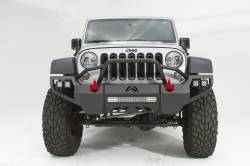 Fab Fours - Fab Fours JK07-D1852-1 Vengeance Front Bumper for 07-18 Wrangler JK - Image 2
