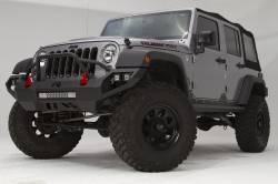 Fab Fours - Fab Fours JK07-D1852-1 Vengeance Front Bumper for 07-18 Wrangler JK - Image 3