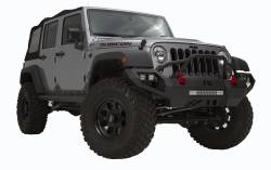 Fab Fours - Fab Fours JK07-D1852-1 Vengeance Front Bumper for 07-18 Wrangler JK - Image 4