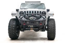 Fab Fours - Fab Fours JL18-B4752-1 Stubby Front Bumper for 18+ Jeep Gladiator/Wrangler JL - Image 4