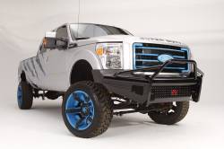 Fab Fours - Fab Fours FS11-S2562-1 Black Steel Front Ranch Bumper - Image 2