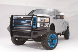 Fab Fours - Fab Fours FS11-S2560-1 Black Steel Front Ranch Bumper - Image 3