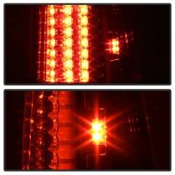 Spyder Auto - Spyder Auto 5029140 LED Red/Clear Taillights for 97-07 Ford F-Series - Image 6