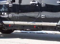 QAA TH47085 Stainless Rocker Panel Trim 4Pc for 07-18 Jeep Wrangler JK