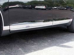 QAA TH49625 Stainless Rocker Panel Trim 8pc for 09-16 Lincoln MKS
