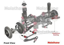 Nolathane - Nolathane REV053.0034 Rear Lower Fwd Control Arm Bushing for 00-08 Subaru - Image 4