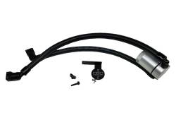 J&L Oil Separator 3.0 Passenger Side Mounted Oil Separator Silver 3036P-C