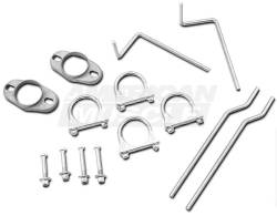 Pypes Performance Exhaust - Pypes SFM29VB Pype Bomb Catback Exhaust System M80 Mufflers for 79-04 Mustang - Image 18