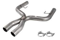 Pypes Performance Exhaust - Pypes XFM43 S.S. After-Cat X-Pipe Exhaust Kit for 05-10 Ford Mustang GT - Image 1