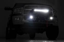 Rough Country Suspension Systems - Rough Country 31007 EXO Front Bumper Winch Mount Kit for 14-18 RAM 2500 - Image 2