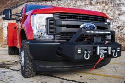 Rough Country 51004 EXO Front Bumper Winch Mount Kit for 17-20 Super Duty