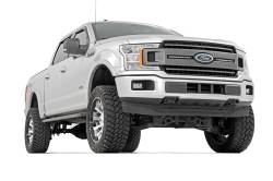 Rough Country Suspension Systems - Rough Country 70809 Grille Mount Dual 10" LED Light Bar Kit for 18-20 Ford F150 - Image 2