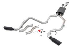 Rough Country Suspension Systems - Rough Country 96012 Cat-Back Dual Exhaust System for 09-21 Toyota Tundra 5.7L - Image 1
