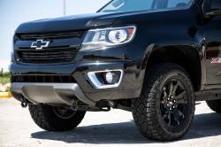 Rough Country Suspension Systems - Rough Country Front Tow Hook Brackets Black 15-22 Colorado RS166 - Image 4