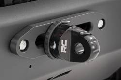 Rough Country Suspension Systems - Rough Country Aluminum Winch Shackle Thimble Black RS131A - Image 1