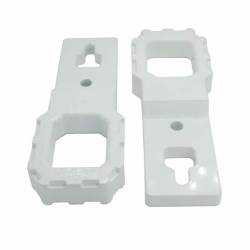 Royal Hooks Enhanced Billet Front Tow Hooks White 09-25 Ford F150 RHO-12027-WT