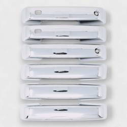 Trim Illusion - Trim Illusion DH331 Front/Rear Door Handle Covers Chrome for Ford F150 SD - Image 1