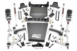 Rough Country Suspension Systems - Rough Country 11640 7" Suspension Lift Kit for 16-18 Silverado/Sierra 1500 4WD - Image 1