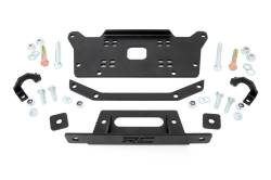 Rough Country Suspension Systems - Rough Country 92029 Front Winch Mount Kit Black for Honda Talon 1000 - Image 2