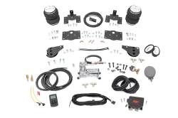 Rough Country Suspension Systems - Rough Country 10032WC Rear Air Spring Kit w/Compressor for 09-18 RAM 1500 4WD - Image 1