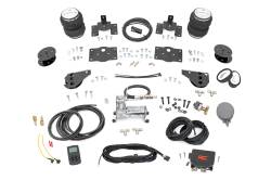 Rough Country Suspension Systems - Rough Country 100324WC Rear Air Spring Kit w/Compressor for 09-18 Ram 1500 4WD - Image 1