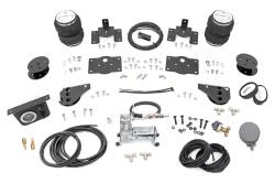 Rough Country Suspension Systems - Rough Country 100324C Rear Air Spring Kit w/Compressor for 09-18 Ram 1500 4WD - Image 1