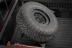 Rough Country Suspension Systems - Rough Country 73110 Bed Mount Spare Tire Carrier Black for 16-23 Toyota Tacoma - Image 3