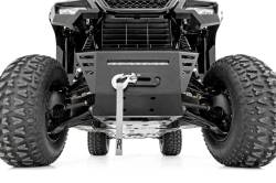 Rough Country Suspension Systems - Rough Country 92078 Front Winch Mount Kit Black for Honda Pioneer 520 - Image 3
