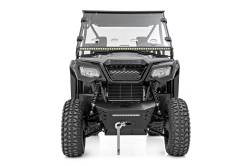 Rough Country Suspension Systems - Rough Country 92078 Front Winch Mount Kit Black for Honda Pioneer 520 - Image 4
