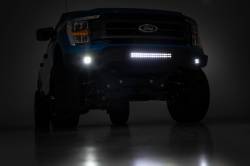 Rough Country Suspension Systems - Rough Country 10809A High Clearance Black Front Bumper for 21-23 Ford F150 - Image 5