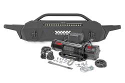 Rough Country 10722 High Clearance Front Bumper w/9.5K Winch for 16-23 Tacoma