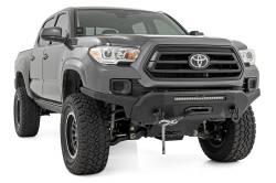 Rough Country Suspension Systems - Rough Country 10728 High Clearance Front Bumper w/9.5K Winch for 16-23 Tacoma - Image 4