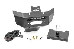 Rough Country Suspension Systems - Rough Country 97072 Front Winch Bumper Black 6" SlimLine for Can-Am Renegade - Image 1