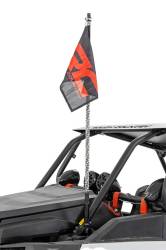 Rough Country Suspension Systems - Rough Country LED Whip Light Mounts Black for Polaris RZR XP1000 93051 - Image 5