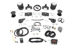 Rough Country Suspension Systems - Rough Country 100326WC 6" Rear Air Spring w/Compressor for 09-18 RAM 1500 4WD - Image 1