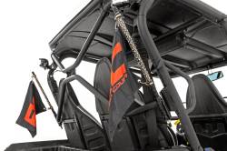 Rough Country Suspension Systems - Rough Country LED Whip Light Mounts Black for Kawasaki Teryx 94010 - Image 2