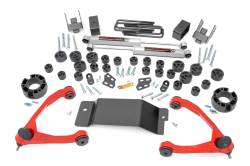 Rough Country Suspension Systems - Rough Country 257.20RED 4.75" Suspension Lift for 07-13 Silverado/Sierra 1500 - Image 1