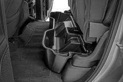 Rough Country Suspension Systems - Rough Country RC09422 Rear Underseat Storage Bin Black for 19-24 Ram 1500 Dbl - Image 1