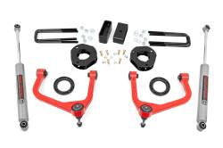 Rough Country Suspension Systems - Rough Country 22630RED 3.5" Suspension Lift Kit for 19-25 Sierra 1500 - Image 1