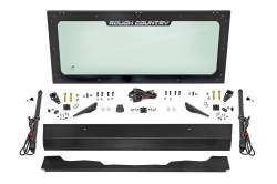 Rough Country Suspension Systems - Rough Country 98316222 UTV Electric Tilt Windshield for Honda Pioneer 1000 - Image 6
