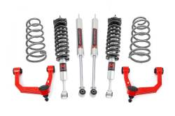Rough Country Suspension Systems - Rough Country 76642RED 3"M1 Lift Kit UCA w/RR Coils for 10-24 4Runner 4WD - Image 1