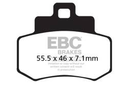 EBC Motorcycle Brakes - EBC Motorcycle Brakes SFA356HH SFAHH Sintered Scooter Series Pads - Image 1