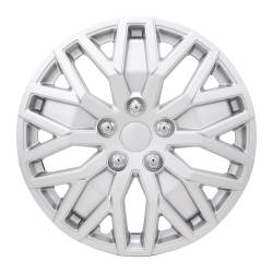 Coast To Coast - Coast To Coast 105116S 16" 10 U-Spoke Silver Wheel Cover 4Pc Universal - Image 1