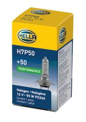 Hella - HELLA H7P50 H7 Multi-Purpose Light Bulb 12V 55W +50 Each - Image 2