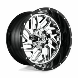 Fuel 2PC - Fuel Off Road D21120008247 D211 TRITON 20x10 8x6.5 -19mm Chrome/Gloss Black - Image 1
