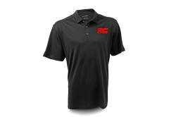 Rough Country Suspension Systems - Rough Country 83911 Polo Rough Country Logo Black Moisture Wicking Size Large - Image 1