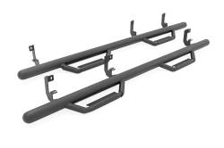 Rough Country Suspension Systems - Rough Country RCD1980CCB 3" Drop Step Nerf Bars Black for 19-26 RAM 1500 Crew - Image 4