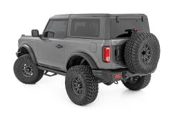 Rough Country Suspension Systems - Rough Country 51038 SRL2 Drop Step Nerf Bars Black for 21-25 Bronco 2DR - Image 4