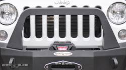 Rock Slide Engineering - Rock Slide FB-JK-BB Bull Bar Rigid Front Bumper only for 07-18 Jeep Wrangler JK - Image 1